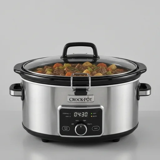 Crock-Pot 6-Quart Cook & Carry Slow Cooker