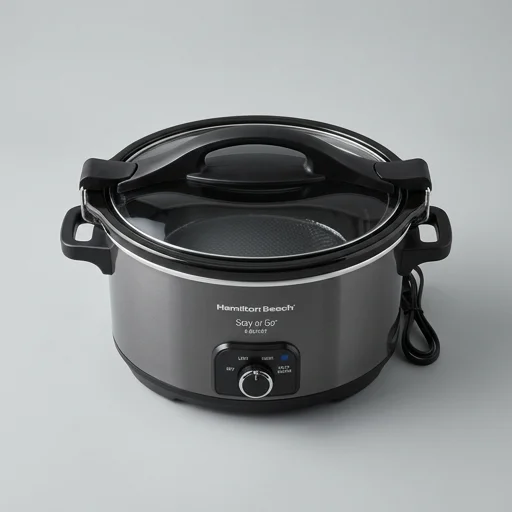 Hamilton Beach Stay or Go 6-Quart Slow Cooker thumbnail 3